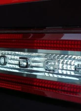 American Car Craft Brushed Stainless Steel Tail Light Insert Trim Plate Dodge Challenger 5.7L | SRT8 2008-2014                                     - ACC-152006 - Image 3