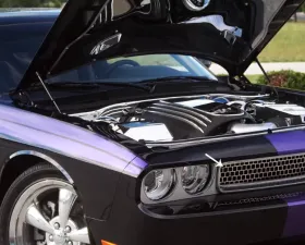 American Car Craft Polished Stainless Steel Grille Overlay Upper Main Dodge Challenger 2008-2014