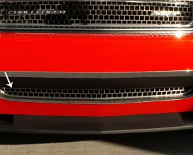 American Car Craft Brushed Stainless Steel Grille Overlay Style Lower Dodge Challenger 2008-2010