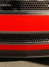 American Car Craft Brushed Stainless Steel Grille Overlay Style Lower Dodge Challenger 2008-2010                                     - ACC-152015 - Image 3