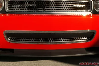 American Car Craft Brushed Stainless Steel Grille Overlay Style Lower Dodge Challenger 2008-2010 - ACC-152015