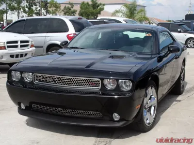 American Car Craft Brushed Stainless Steel Lower Grille Overlay Dodge Challenger 2011-2014 - ACC-152016