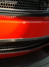 American Car Craft Polished Stainless Steel Lower Grille Overlay Dodge Challenger 2011-2014                                     - ACC-152017 - Image 3