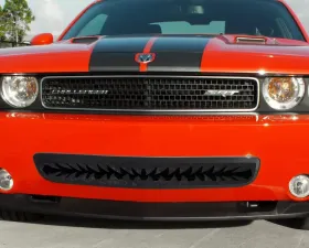 American Car Craft Black Stainless Steel Shark Tooth Lower Front Grille Dodge Challenger 5.7L | SRT8 2008-2010