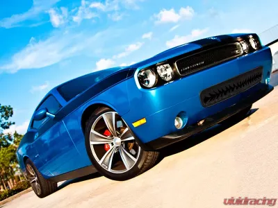 American Car Craft Black Stainless Steel Shark Tooth Lower Front Grille Dodge Challenger 5.7L | SRT8 2008-2010 - ACC-152019