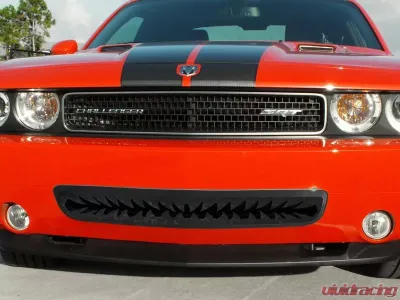 American Car Craft Black Stainless Steel Shark Tooth Lower Front Grille Dodge Challenger 5.7L | SRT8 2011-2014 - ACC-152020
