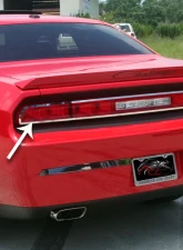 American Car Craft Brushed Stainless Steel Taillight Outer Trim Plate Dodge Challenger 2008-2014                                     - ACC-152022-B - Image 3