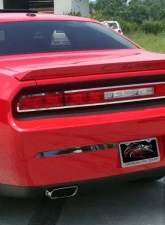 American Car Craft Brushed Stainless Steel Taillight Outer Trim Plate Dodge Challenger 2008-2014                                     - ACC-152022-B - Image 2