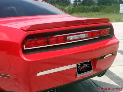 American Car Craft Brushed Stainless Steel Taillight Outer Trim Plate Dodge Challenger 2008-2014 - ACC-152022-B