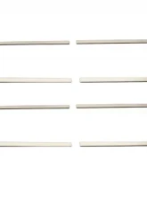 American Car Craft 4Pc Brushed Stainless Steel Tail Light Trim Kit Dodge Challenger 2015-2023                                     - ACC-152027 - Image 2