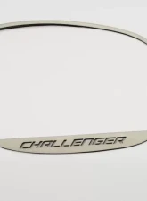 American Car Craft 2Pc Brushed Stainless Steel Challenger Style Side Mirror Trim Dodge Challenger 2008-2023                                     - ACC-152031 - Image 3