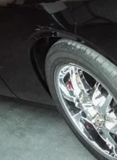 American Car Craft Polished Durable Triple Layer Construction Mud Guards Dodge Challenger 2008-2014                                     - ACC-152039-P - Image 3