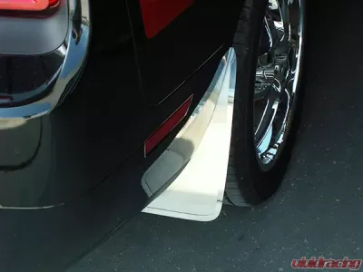 American Car Craft Polished Durable Triple Layer Construction Mud Guards Dodge Challenger 2008-2014 - ACC-152039-P