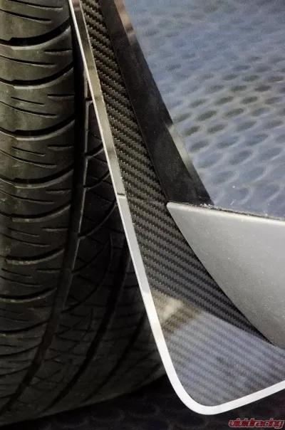 American Car Craft Carbon Fiber Durable Triple Layer Mud Guards Sport Style Dodge Challenger 2015-2019 - ACC-152045