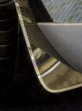 American Car Craft Carbon Fiber Durable Triple Layer Mud Guards Sport Style Dodge Challenger 2015-2019                                     - ACC-152045 - Image 3