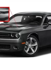 American Car Craft Stock Overlay Stainless Steel Stock Hood Dodge Challenger SXT | R/T 2015-2019                                     - ACC-152056 - Image 2