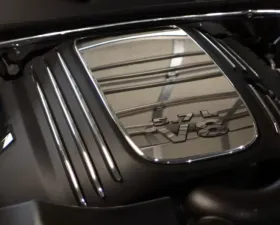 American Car Craft 4Pc Brushed Stainless Steel Header Plate Dodge Challenger 2008-2023