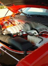 American Car Craft Brushed Stainless Steel False Firewall w/Cap Dodge Challenger SRT8 6.1L 2008-2011                                     - ACC-153010 - Image 3