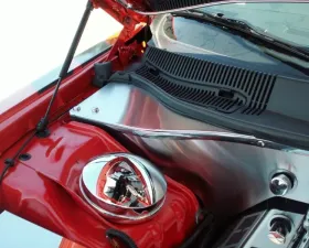 American Car Craft 2Pc Polished Stainless Steel Firewall Extensions Dodge Challenger 2008-2023