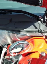 American Car Craft 2Pc Polished Stainless Steel Firewall Extensions Dodge Challenger 2008-2023                                     - ACC-153020 - Image 2