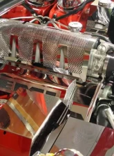 American Car Craft Blue LED Illuminated Plenum Cover Dodge Challenger | Charger | Magnum | Chrysler 300 SRT8 6.1L 2008-2011                                     - ACC-153027-BLUL - Image 2