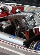 American Car Craft 2Pc Polished Fuel Rail Covers Dodge Challenger | Charger | Magnum | Chrysler 300 SRT8 6.1L 2008-2011                                     - ACC-153028 - Image 3