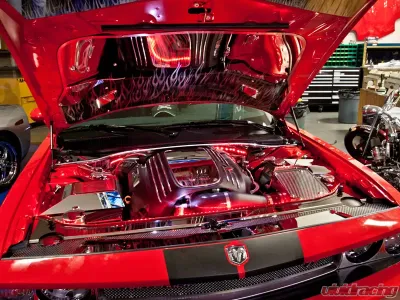 American Car Craft 4Pc Perforated Stainless Steel Header Plate Dodge Challenger 2008-2019 - ACC-153031