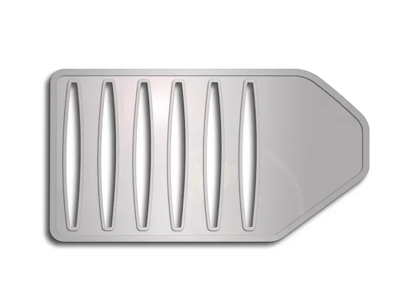 American Car Craft Air Box Cover Polished Factory Air Box Dodge Challenger 5.7L | 6.4L 2011-2023 - ACC-153048