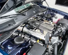 American Car Craft Black Carbon Fiber Polished HEMI Inlay Fuel Rail Covers Dodge Challenger 392 6.4L 2011-2023