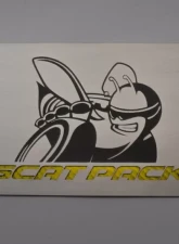 American Car Craft Black Solid Super Bee Etched Scat Pack Fuse Box Cover Dodge Challenger 2015-2023                                     - ACC-153071-SBLK - Image 3