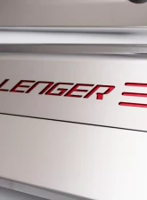 American Car Craft Black Carbon Fiber Fuel Rail Covers w/Challenger Lettering Dodge Challenger SRT8 6.1L 2008-2011                                     - ACC-153080F-BLK - Image 2