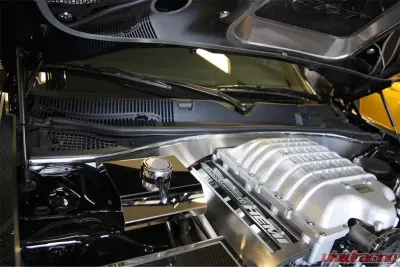 American Car Craft Polished Stainless Steel False Firewall Dodge Charger | Challenger 2015-2023 - ACC-153083-P