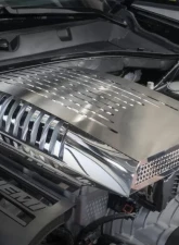 American Car Craft Premium Stainless Steel Plenum Supercharger Cover Dodge Challenger | Charger 2015-2023                                     - ACC-153105 - Image 3