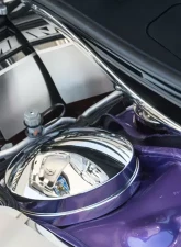 American Car Craft Driver Side Triple Plated Chrome Shock Tower Dome Cover Dodge Challenger 2015-2023                                     - ACC-153115 - Image 2