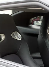 American Car Craft 4Pc Perforated Stainless Steel Front Seat Trim Nissan GT-R 2010-2013                                     - ACC-161012 - Image 2