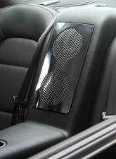 American Car Craft Perforated Stainless Steel Rear Car Speaker Trim Plate Nissan GT-R 2010-2013                                     - ACC-161014 - Image 2