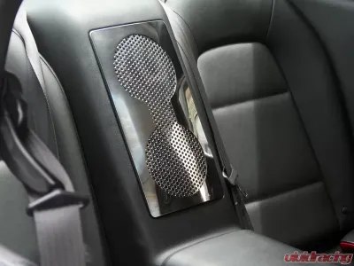 American Car Craft Perforated Stainless Steel Rear Car Speaker Trim Plate Nissan GT-R 2010-2013 - ACC-161014