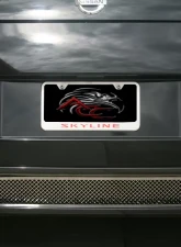 American Car Craft Rear Polished Stainless Steel Grille Laser Mesh Nissan GT-R 2010-2013                                     - ACC-162005 - Image 2