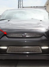 American Car Craft Upper Front Polished Stainless Steel Laser Mesh Nissan GT-R 2010-2013                                     - ACC-162006 - Image 2