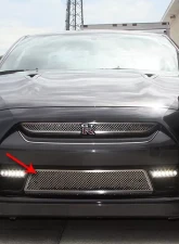 American Car Craft Lower Front Polished Stainless Steel Laser Mesh Nissan GT-R 2010-2013                                     - ACC-162007 - Image 3
