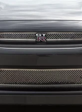 American Car Craft Lower Front Polished Stainless Steel Laser Mesh Nissan GT-R 2010-2013                                     - ACC-162007 - Image 3