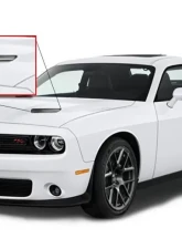 American Car Craft Billet Style Stainless Steel Stock Hood Dodge Challenger SXT | R/T 2015-2019                                     - ACC-152055 - Image 2