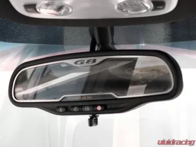 American Car Craft On-Star Brushed Stainless Steel Rear View Mirror Trim Pontiac G8 | GT 2008-2009 - ACC-221003