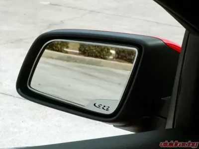 American Car Craft Brushed Stainless Steel Rear View Mirror Trim Pontiac G8 | GT 2008-2009 - ACC-221004