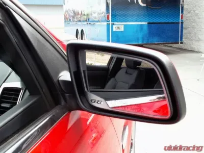 American Car Craft Brushed Stainless Steel Rear View Mirror Trim Pontiac G8 | GT 2008-2009 - ACC-221004