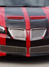 American Car Craft Upper Grille Polished Stainless Steel Laser Mesh Pontiac GT | G8 2008-2009                                     - ACC-222002 - Image 3