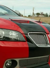 American Car Craft 2Pc Polished Stainless Grille Laser Mesh Hood Insert Pontiac G8 2008-2009                                     - ACC-222004 - Image 3