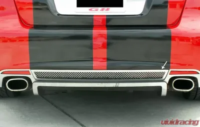 American Car Craft Stainless Steel Laser Mesh Rear Grille Valance Diffuser Pontiac G8 2008-2009 - ACC-222005