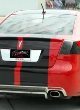 American Car Craft Stainless Steel Laser Mesh Rear Grille Valance Diffuser Pontiac G8 2008-2009                                     - ACC-222005 - Image 2