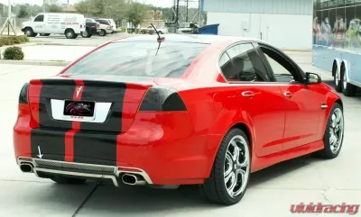 American Car Craft Stainless Steel Laser Mesh Rear Grille Valance Diffuser Pontiac G8 2008-2009 - ACC-222005